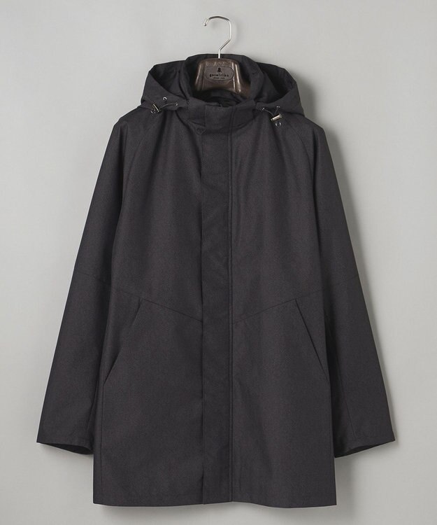 GOTAIRIKU 【仕事で着用可】ラスタードビー フーデッドブルゾン_地柄(24/25年モデル) グレー×ヘリンボーン柄(25年新色)