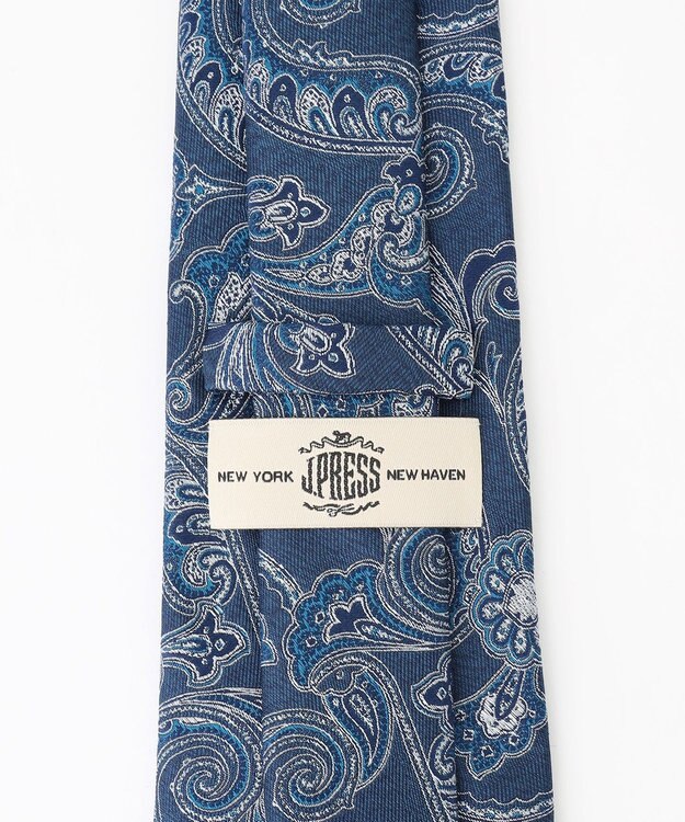 J.PRESS MEN 【LUXURY SILK】ペイズリー ネクタイ ネイビー系7