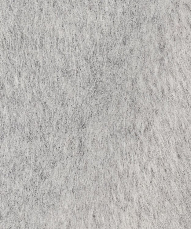 BEIGE， COURBE / アルパカ混ミニ丈スカート L Gray