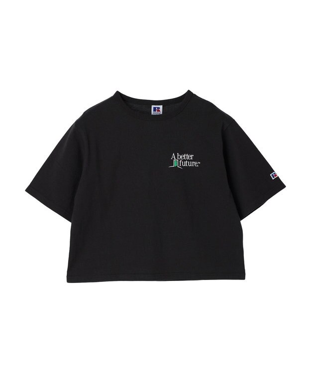 Green Parks ■別注ＲＵＳＳＥＬＬ　ＡＴＨＬＥＴＩＣ　ショート丈ｐｔＴ Charcoal Gray