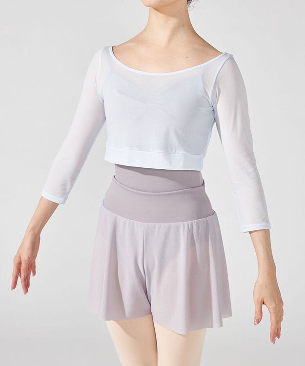 Chacott ショートトップ ヒヤシンス