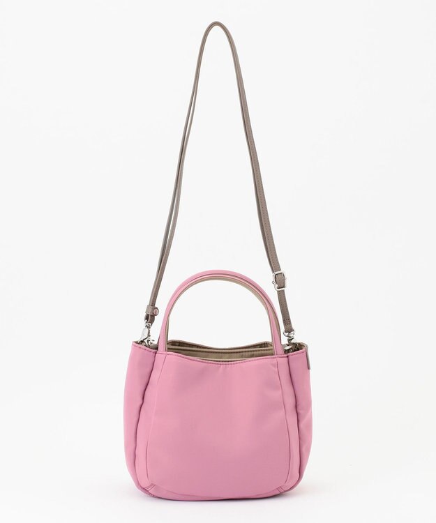 Y'SACCS 【ムック本掲載】ナイロンボンディング2WAYトート　SSサイズ ピンク