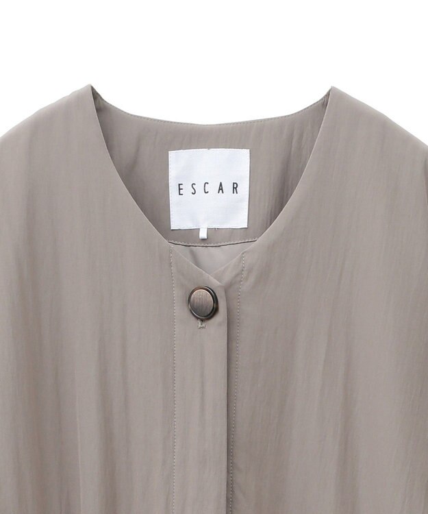 Green Parks ■ＥＳＣＡＲ　パディングロングコート Gray Beige