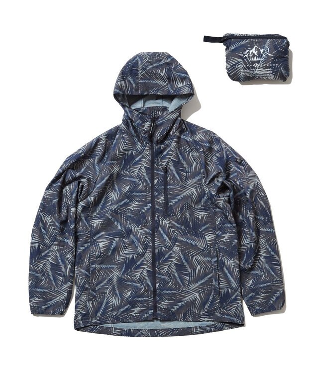 JOSEPH ABBOUD MOUNTAIN 【UNISEX】3Dエンボスリーフ パーカー ライトグレー系6