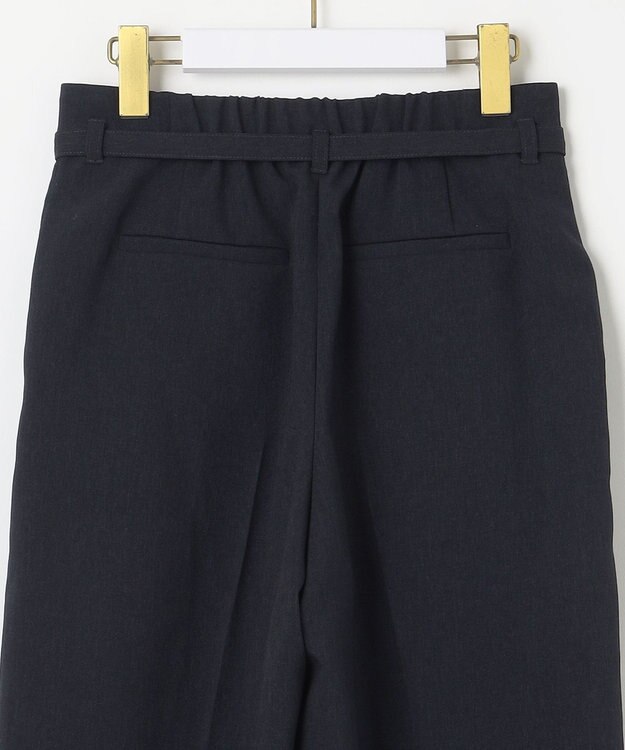 ANY SIS 【洗える】ドライオックスタック ワイドパンツ ネイビー