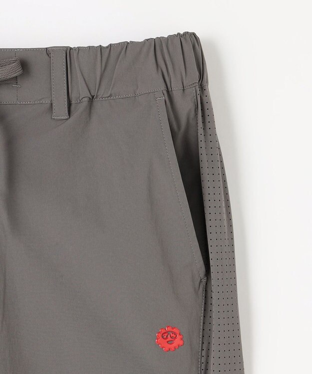 PW CIRCULUS 【MEN】サイドパンチング テーパードパンツ ゴルフ グレー系