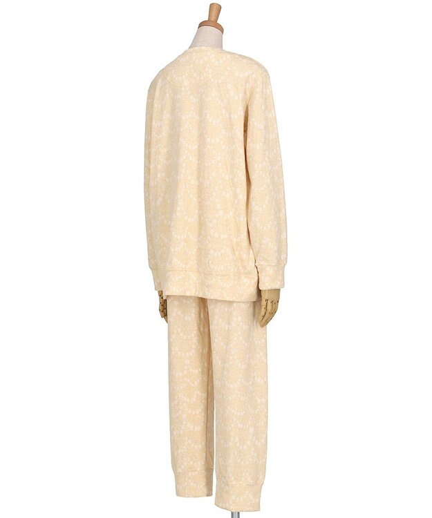 tsumori chisato SLEEP ツモリチサト パジャマ 綿100%(本体) オーガニックコットン使用 長袖 長ズボン レディース UDX596/ワコール クリーム