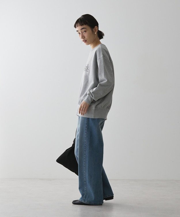 AMERICAN HOLIC Ｌｉｂｅｒｔｙ　Ｐａｒｋ刺繍スウェット2 Light Gray Mixture