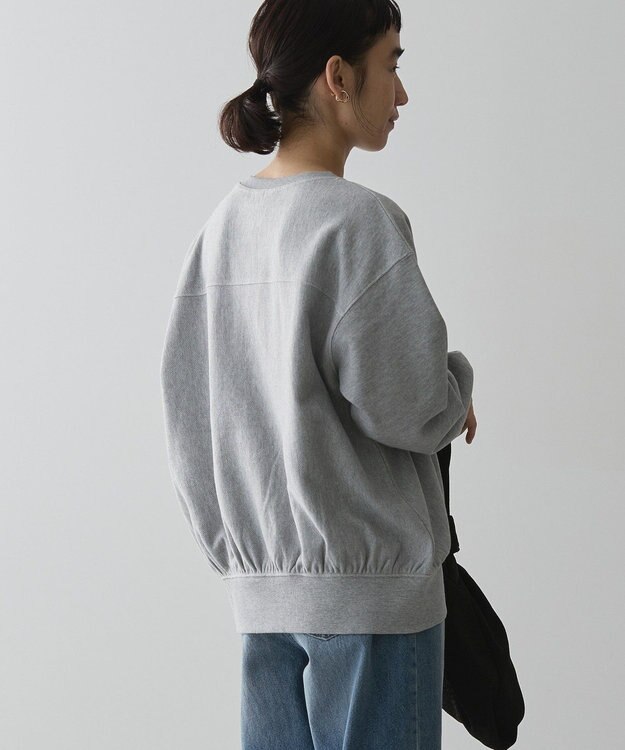 AMERICAN HOLIC Ｌｉｂｅｒｔｙ　Ｐａｒｋ刺繍スウェット2 Light Gray Mixture