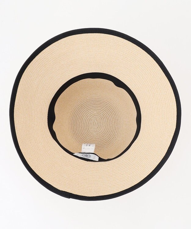 J.PRESS LADIES 【WEB限定・洗える・UV・畳める】BRAID ハット ベージュ系