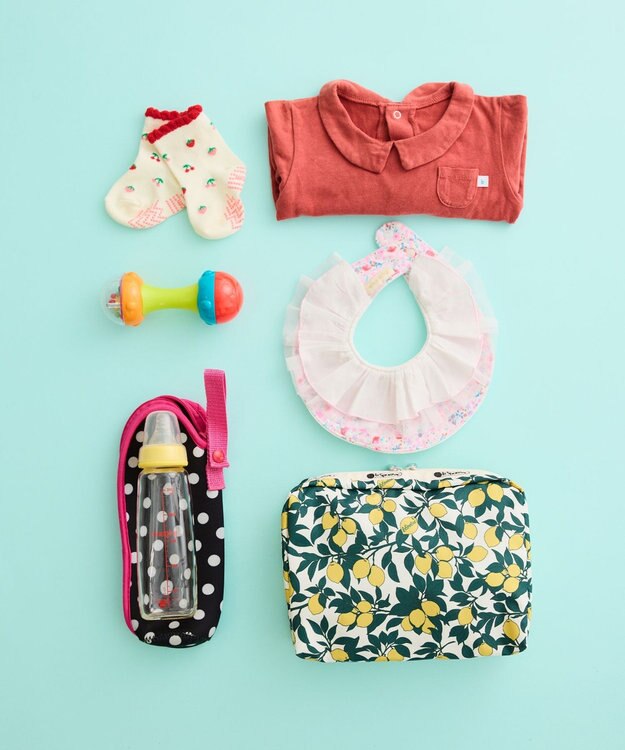 LeSportsac EXTRA LARGE RECTANGULAR COSMETIC/レモンオーチャード レモンオーチャード