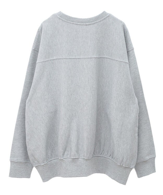 AMERICAN HOLIC Ｌｉｂｅｒｔｙ　Ｐａｒｋ刺繍スウェット2 Light Gray Mixture