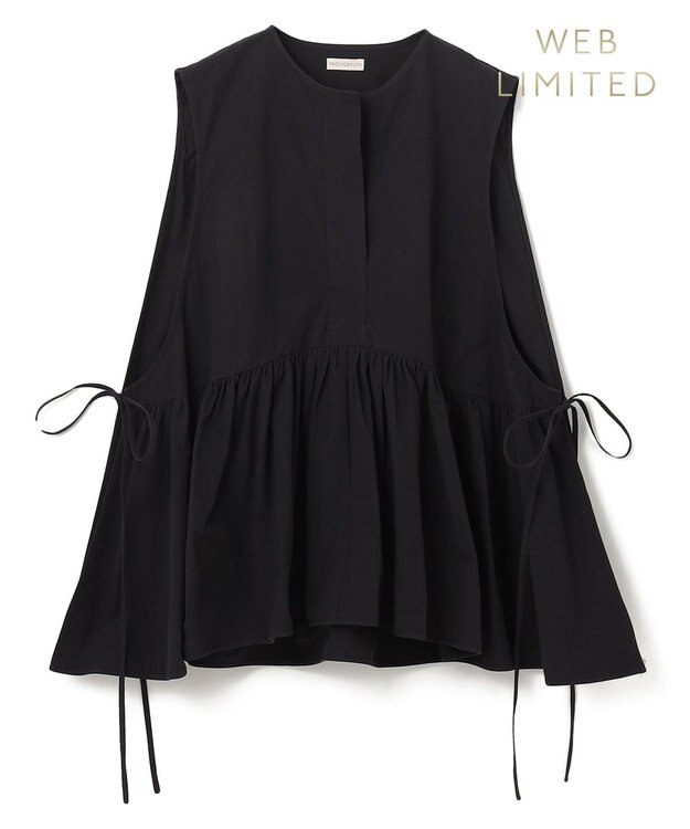 WEB限定】PROTAGONISTA / ギャザーブラウス / BEIGE