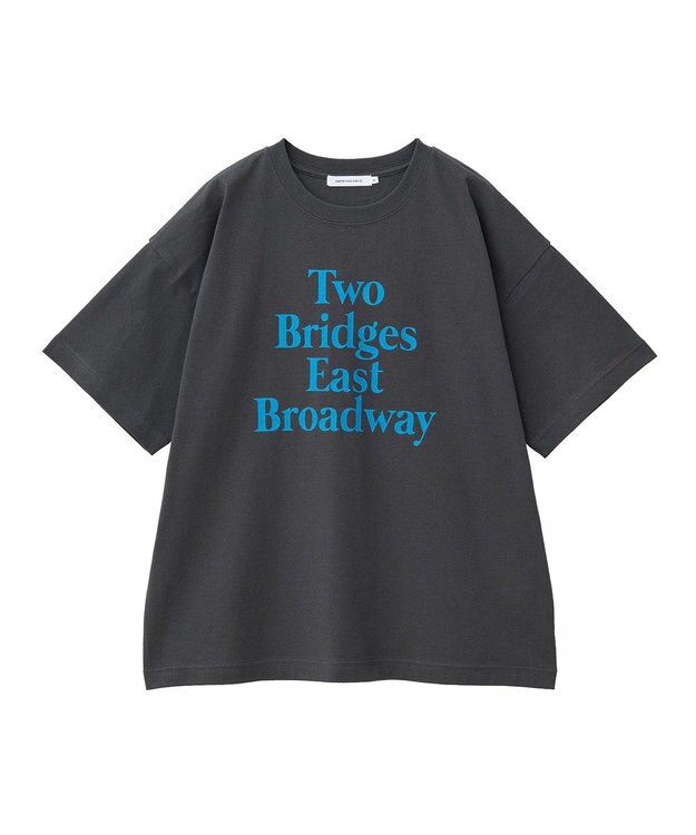 AMERICAN HOLIC カラーロゴTシャツ Charcoal Gray