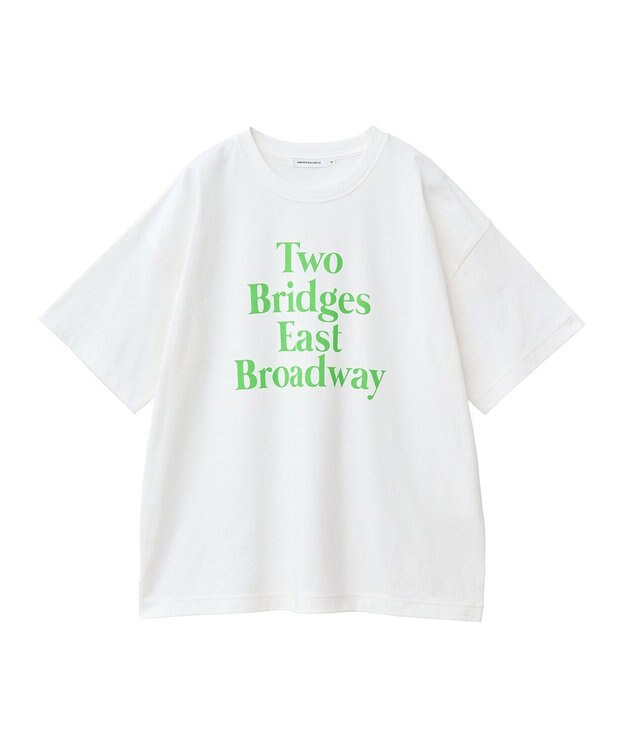 AMERICAN HOLIC カラーロゴTシャツ Off White