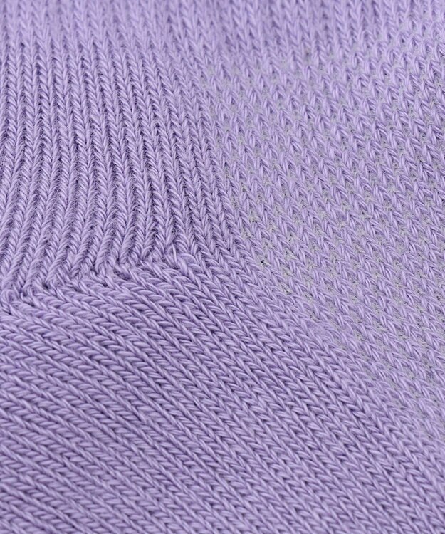 PW CIRCULUS 【WOMEN】【土踏まずをサポート】ロゴ ミドルソックス ラベンダー