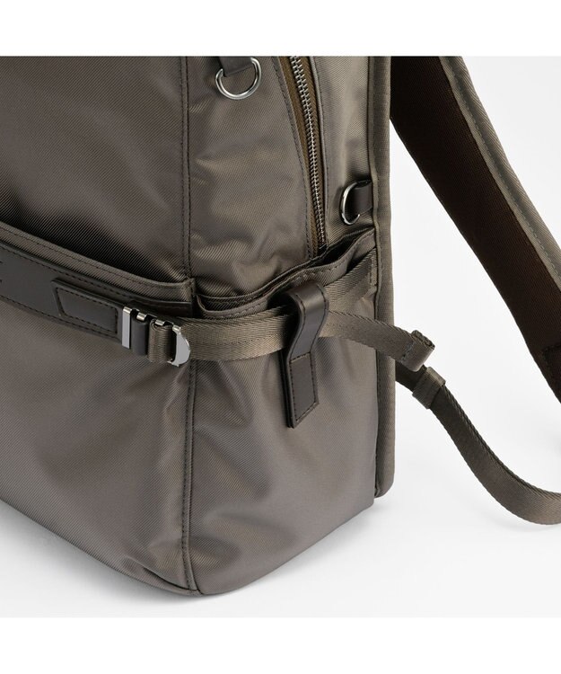 ACE BAGS & LUGGAGE W&.Day/Night リッカ2 スクエアリュック A4サイズ 13.3インチPC収納 19151 ダブルアンドデイナイト アッシュブラウン