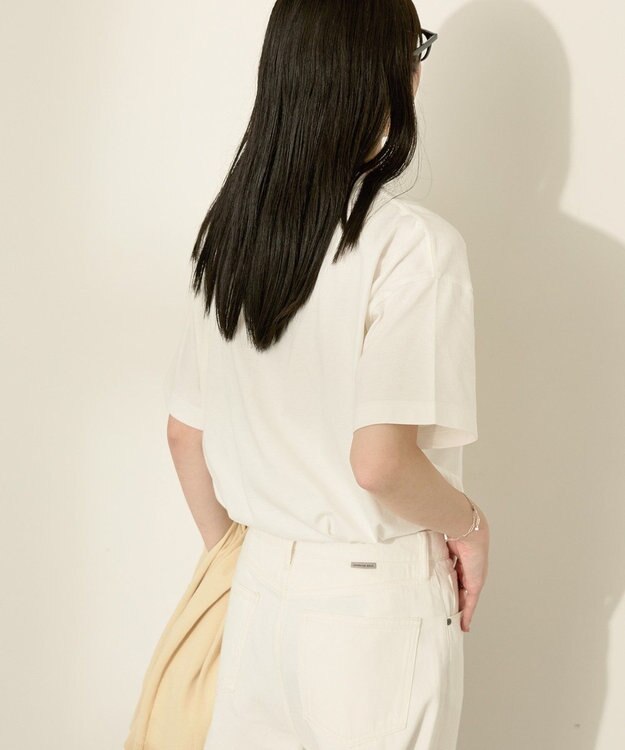 AMERICAN HOLIC カラーロゴTシャツ Off White