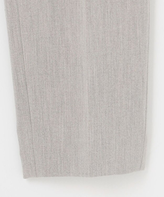 自由区 L 【WEB限定カラーあり/洗える/撥水加工】TRギャバ テーパード パンツ ベージュ系