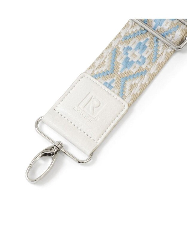 ROOTOTE 0190【直営店限定】ルートート OP.ストラップ.パターン-50-B 01：サックス-ホワイト