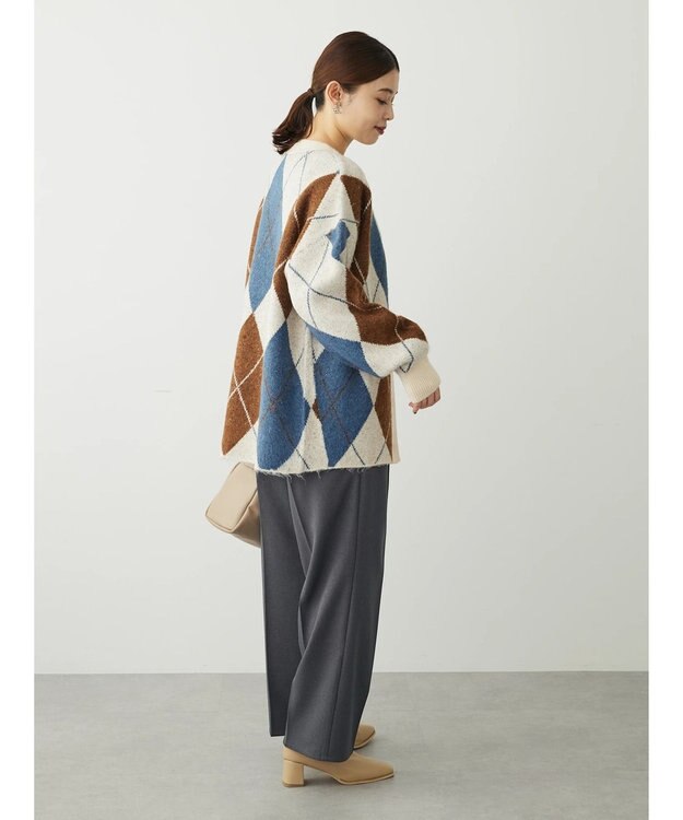 Green Parks 柄アソートニットカーディガン B