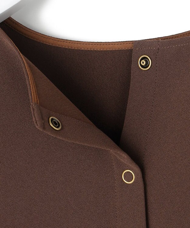 J.PRESS YORK STREET 【WOMEN】ドルマンシルエット ブラウス ブラウン系