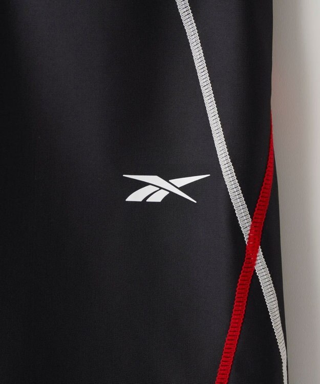 OP／FILA 【Reebok】ステッチ入りロングスパッツ ブラック