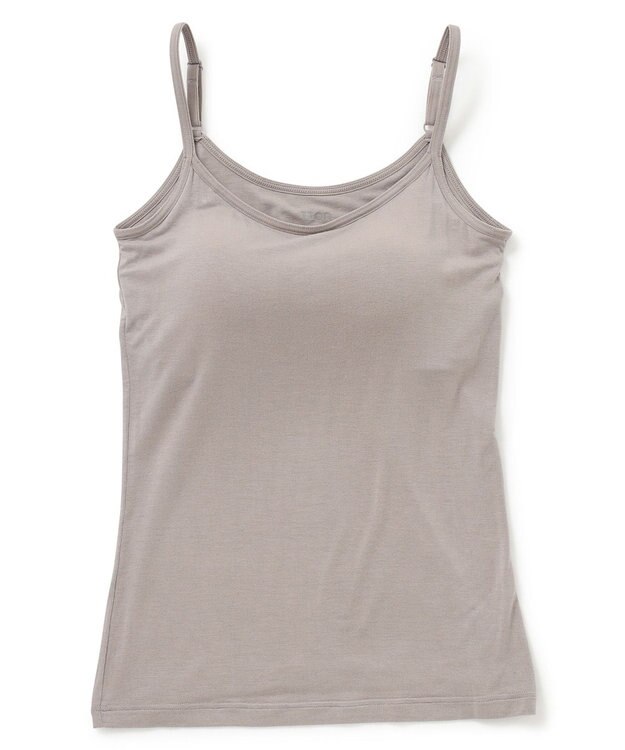 23区GOLF 【WOMEN】TTON【選べるマイサイズ】なめらかレーヨンカップ付キャミソール ベージュ系