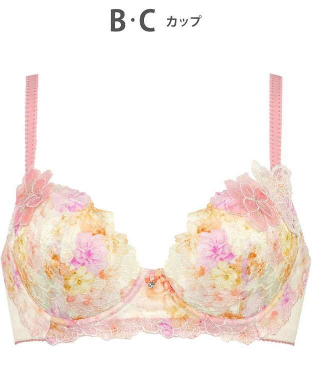 Wing ブラジャー Wing Lesiage サイドすっきり しっかりフィット 【2900シリーズ】 ブラ PB2900 ウイング／ワコール アイボリー