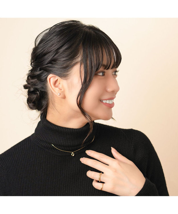 blancotokyo 【金属アレルギー対応】チェーンリング GIUSTIZIA ゴールド