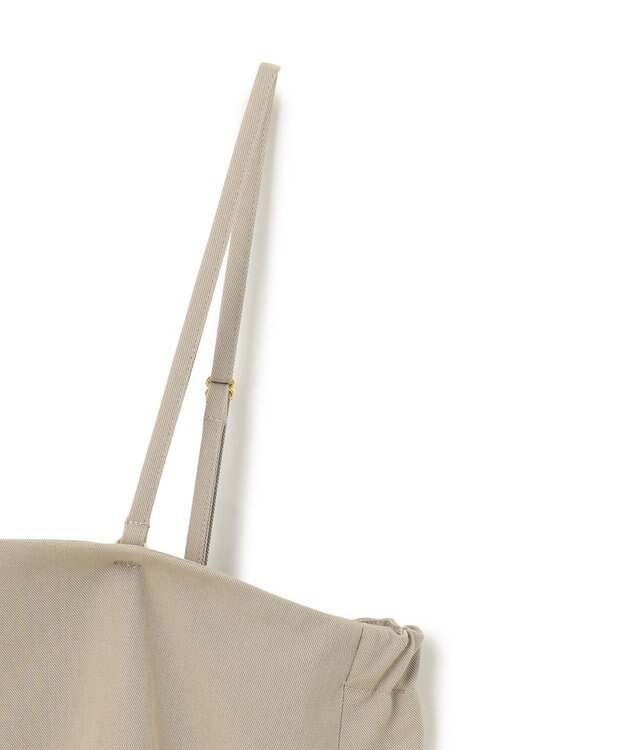 UNFILO L 【洗える/ストレッチ】イージーチノビスチェ ベージュ