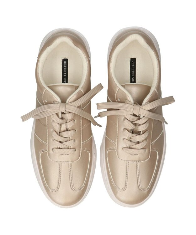 Bridget Birkin 【PARADIS COULEUR】晴雨兼用コートタイプスニーカー ゴールド