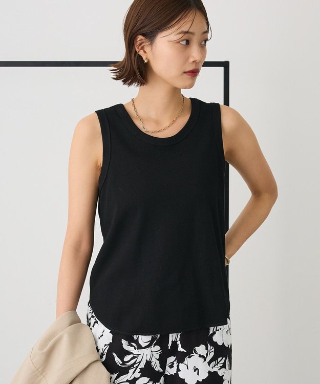 CRAFT STANDARD BOUTIQUE 前後2Wayタンクトップ Black