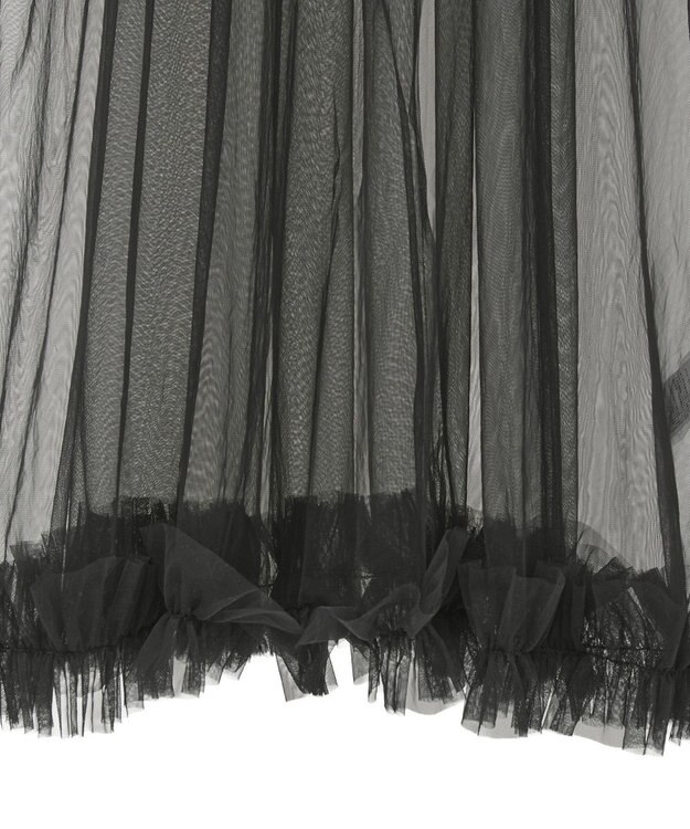 Green Parks ・ＥＬＥＮＣＡＲＥ　ＤＵＥ　チュールワンピース Black