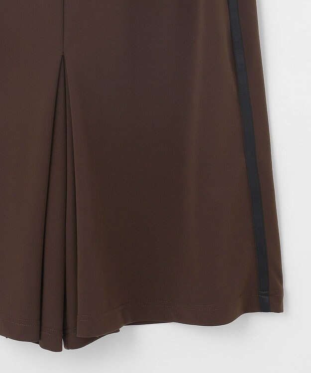 23区GOLF 【23Fondation/WOMEN】ストレッチポンチタック キュロット ダークブラウン系