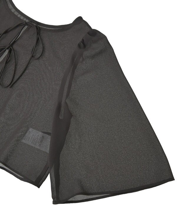 YECCA VECCA 【2点SET】フラワー柄スパンコール刺繍ドレス Charcoal Gray