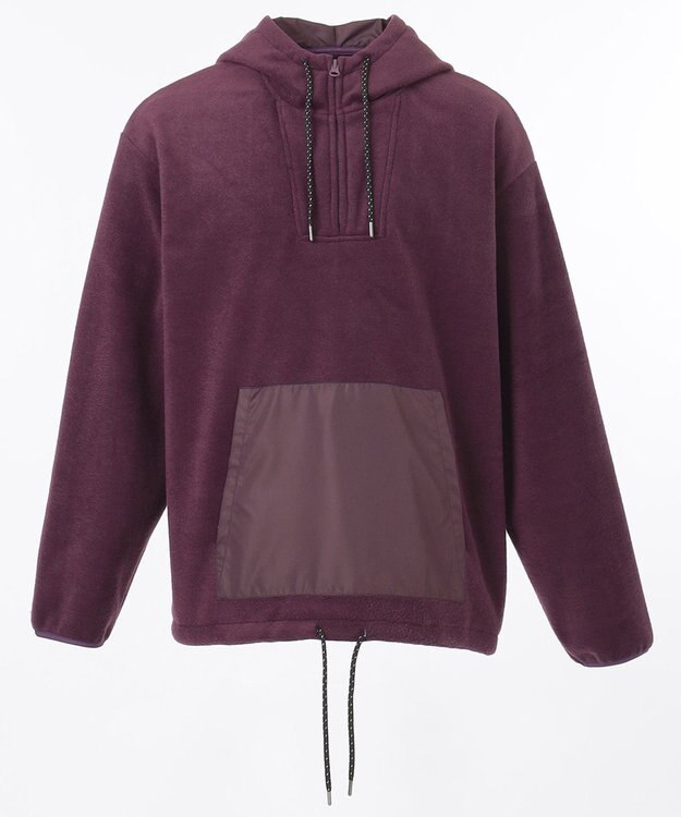 J.PRESS YORK STREET 【UNISEX】フリース パーカー パープル系