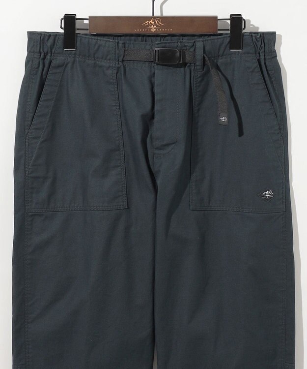 JOSEPH ABBOUD MOUNTAIN 【JAPANファブリック/ストレッチ】ビックライズストレッチ ベイカー パンツ ネイビー系