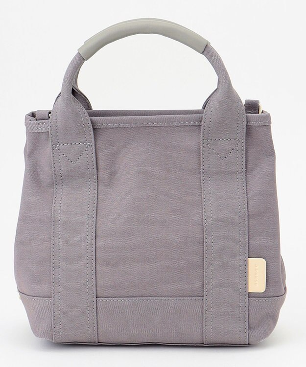 J.PRESS LADIES 【2way・撥水】 キャンバス トート バッグ グレー系