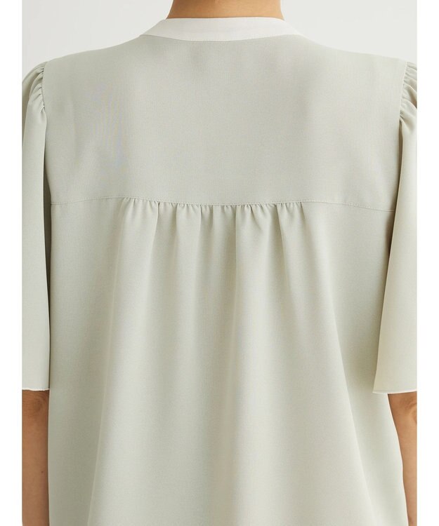 Green Parks ・ＥＬＥＮＣＡＲＥ　ＤＵＥ　バイカラーブラウス Mint