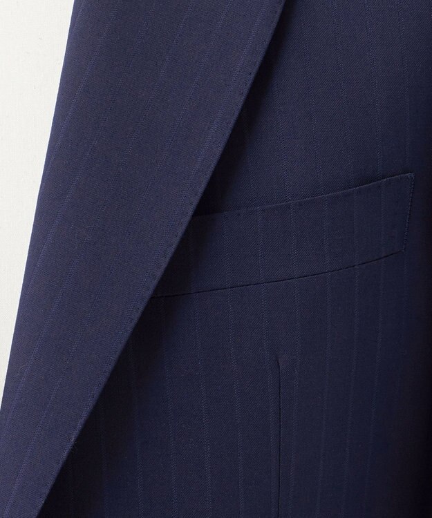 GOTAIRIKU 【Ermenegildo Zegna】TRAVELLER　スーツ（ネイビーストライプ） ネイビー系1