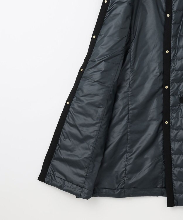 自由区 【洗える】ライトダウン ジレ ミッドナイト