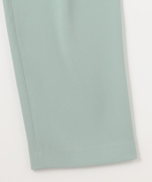 自由区 S 【セットアップ対応・洗える】トリアセジョーゼット  パンツ ライトグリーン系