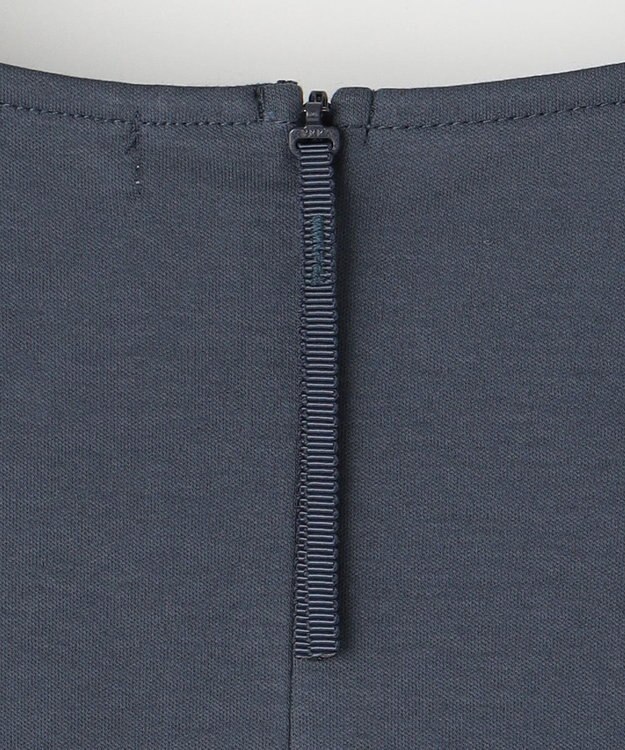 自由区 L 【カタログ掲載・洗える】エンブロイダリーコンビジャージ カットソー インク