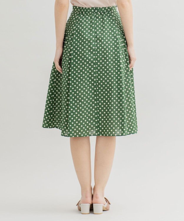 TOCCA 【洗える】MELODY スカート グリーン系5