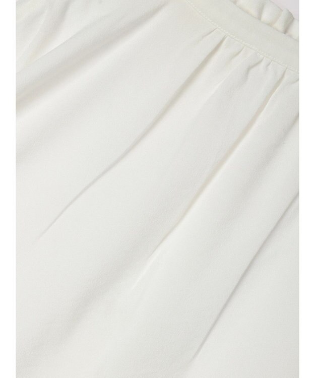 earth music&ecology カフタンフリルブラウス Off White