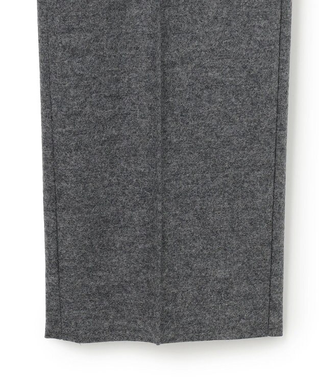 BEIGE， 【Lsize・セットアップ対応】CORBY / ウールピンタックバックサイドゴムパンツ C.Gray
