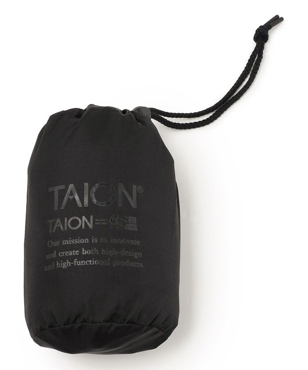 UNFILO 【120-150cm】TAION ミリタリーZIP Vネックダウンベスト(UNISEX) ダークオリーブ