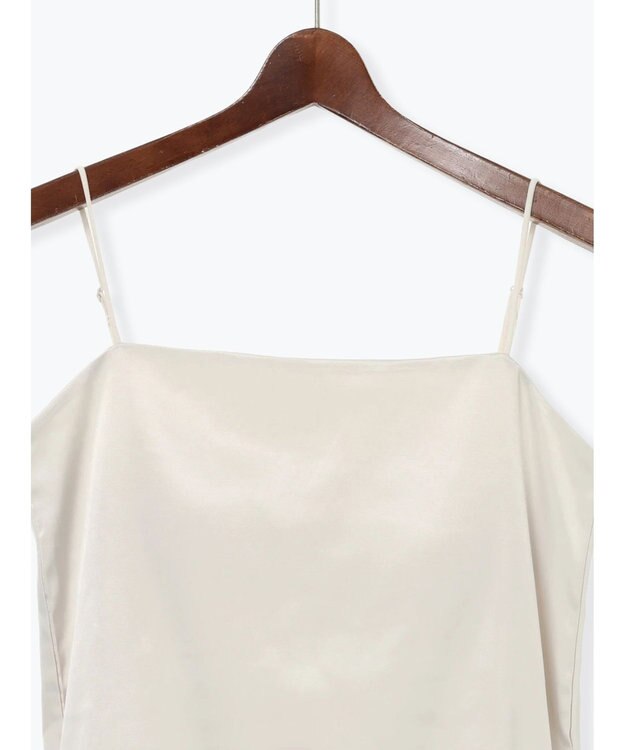 Te chichi カットサテンカップ付きキャミソール《2026 spring catalog item》 オフホワイト