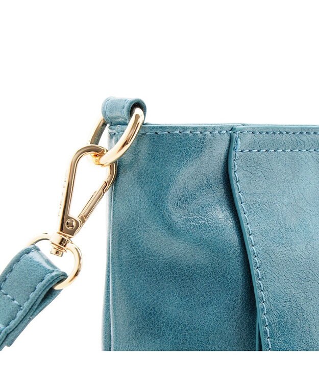 MioFIRANO バックル付きトートバッグ＆ショルダーバッグセット 2WAY A4サイズ対応　FIRANO フィラノ BLUE